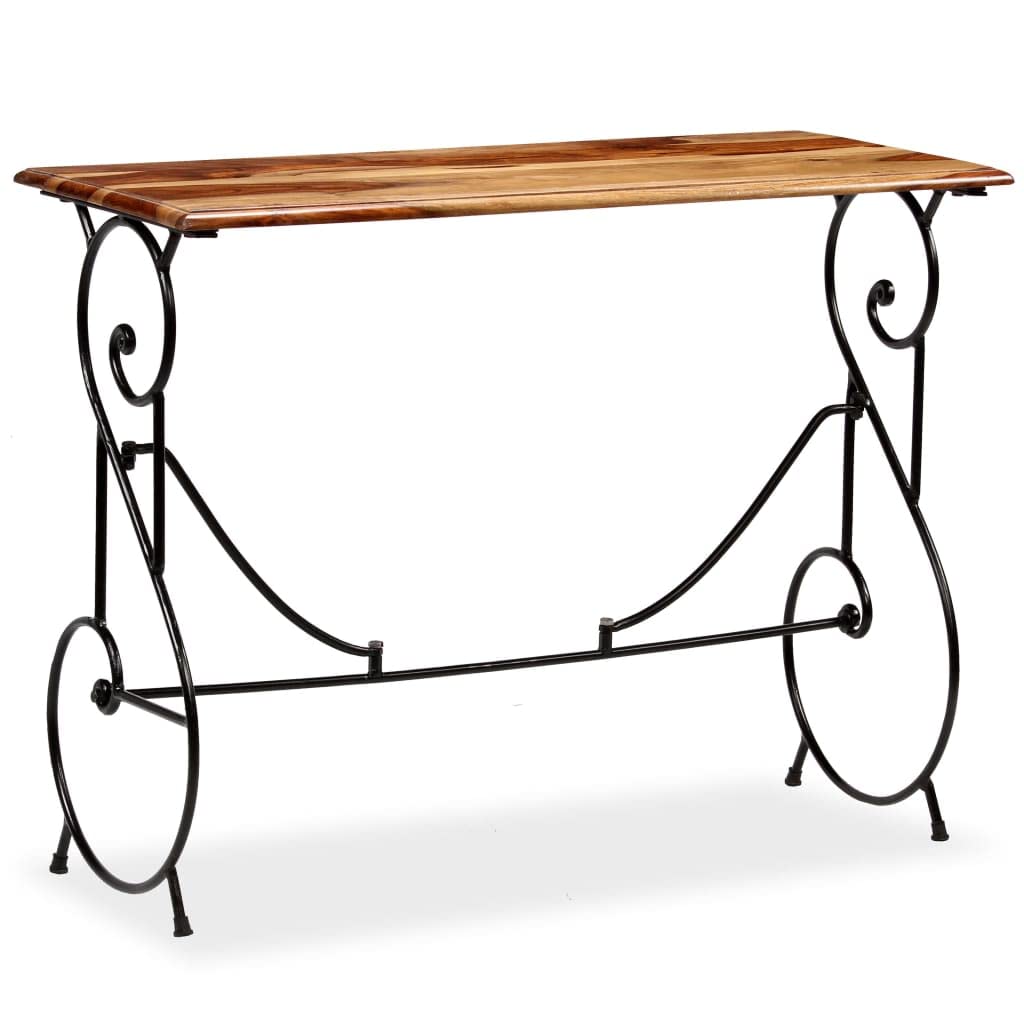 Solid Sheesham Wood Console Table H29499