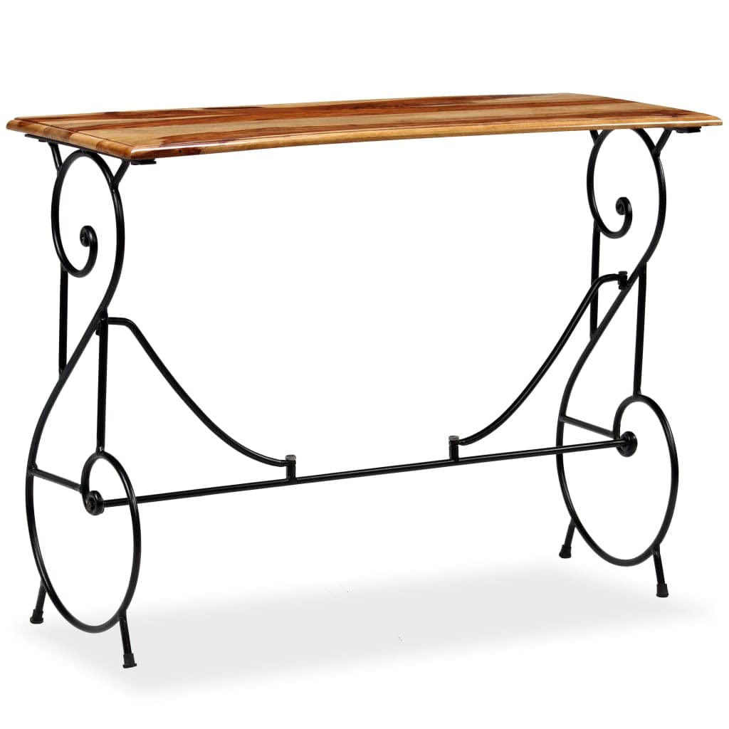 Solid Sheesham Wood Console Table H29499