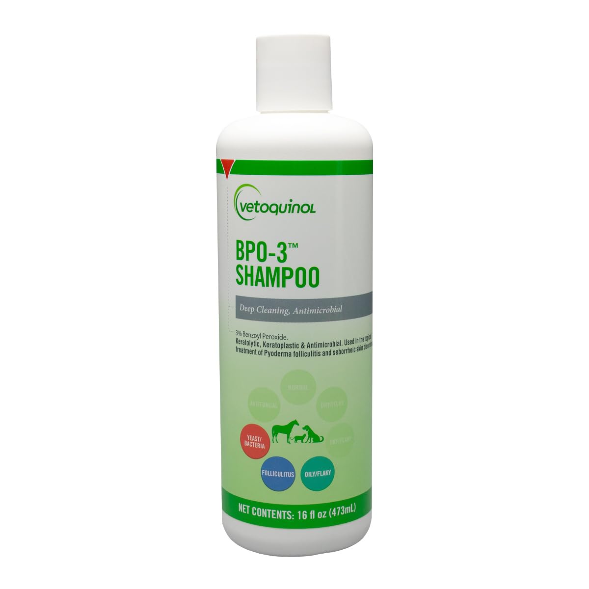 16oz 3% Benzoyl Peroxide Medicated Shampoo E31388