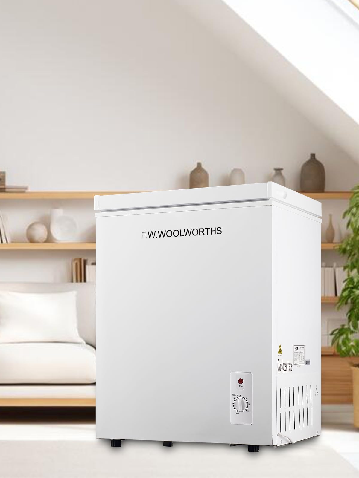 7.0 Cu.Ft Chest Freezer with Removable Basket, White Q84408