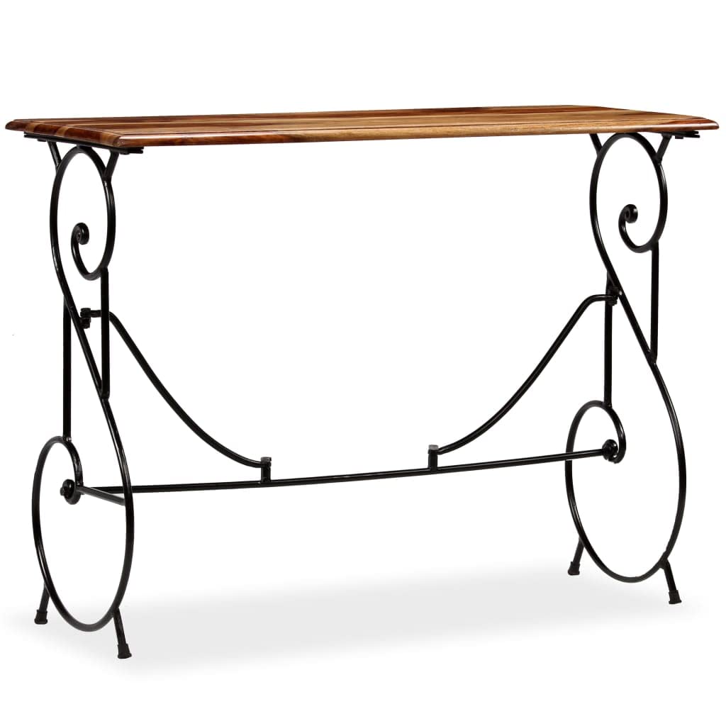 Solid Sheesham Wood Console Table H29499