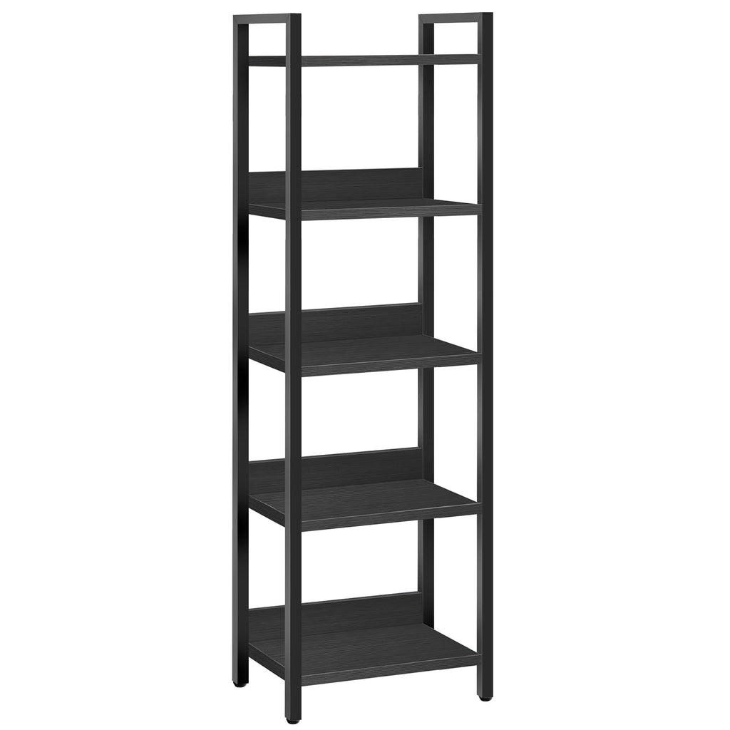5-Tier Black Bookshelf H261636