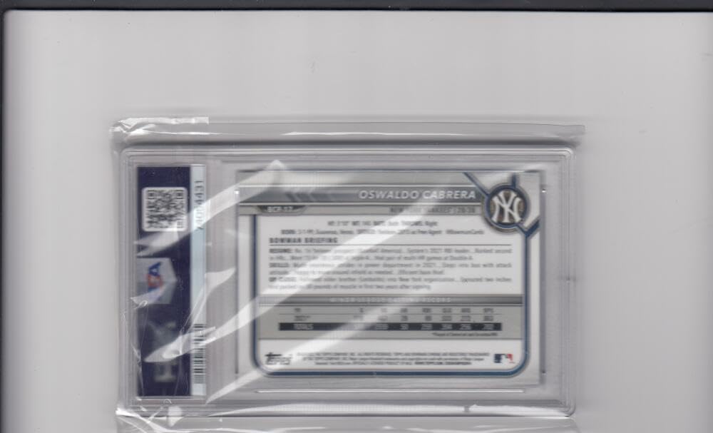 2022 Bowman Chrome Mega Box Mojo Refractor Baseball Trading Card C10622