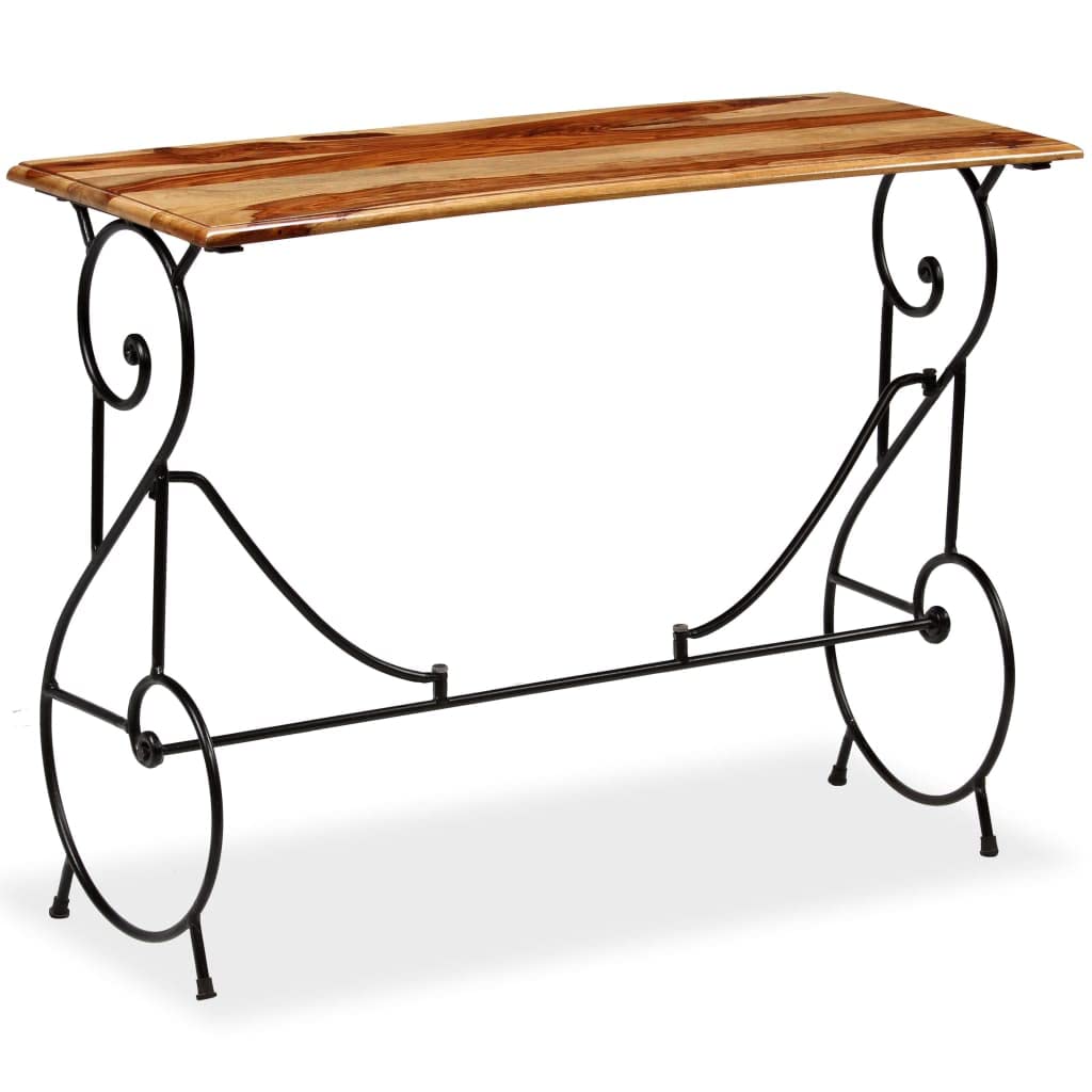 Solid Sheesham Wood Console Table H29499