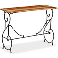 Solid Sheesham Wood Console Table H29499