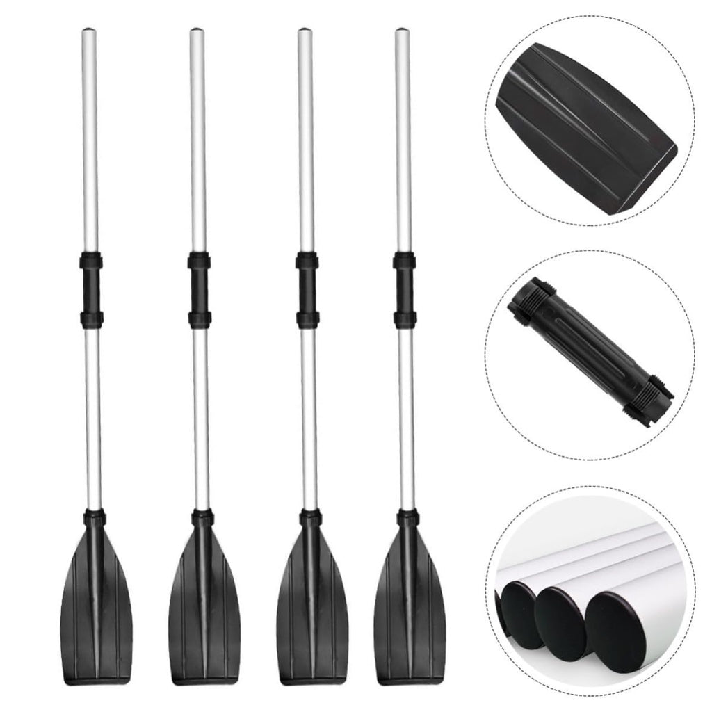 Boat Paddle Detachable Aluminum Alloy 2 Pairs D80279