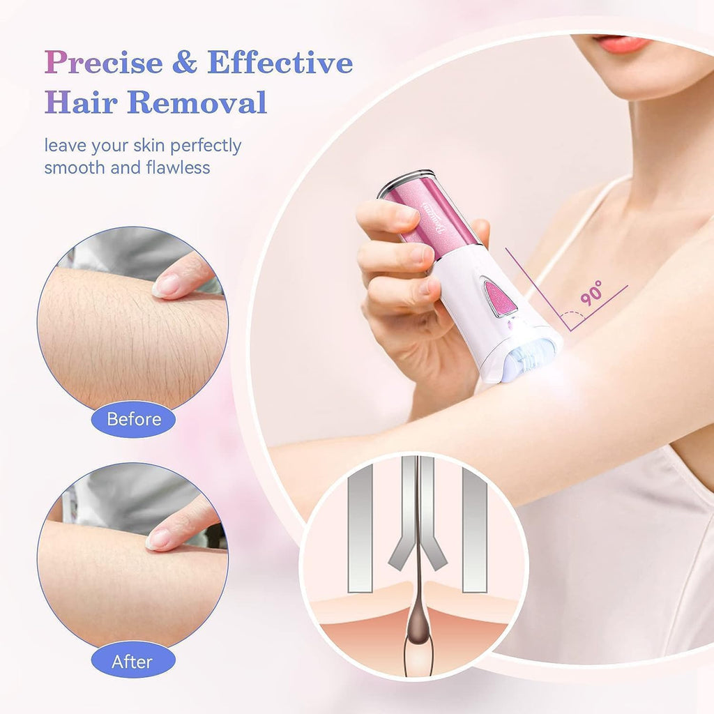 Portable Electric Mini Epilator with 9-Tweezers A384