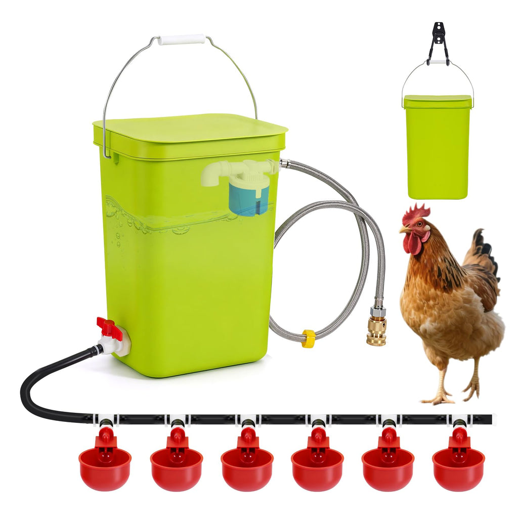 Automatic Chicken Waterer Set F121