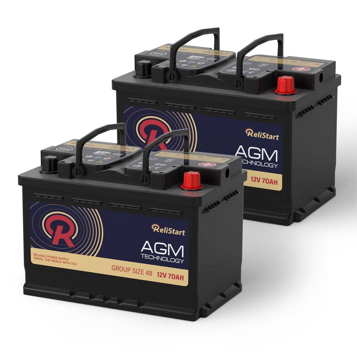 12V 70Ah H6 Car Battery A748224