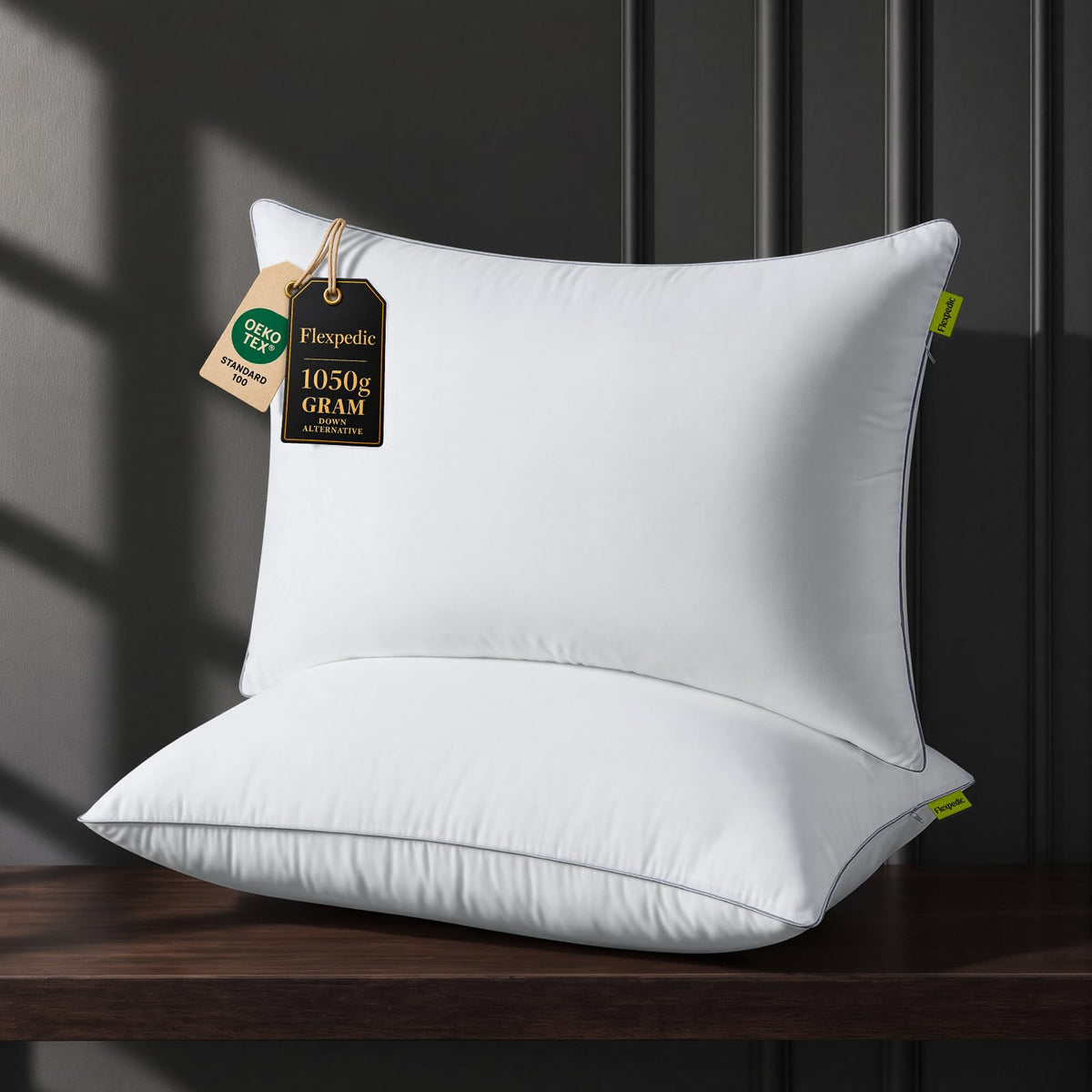 King Size Set of 2 Bed Pillows R904370