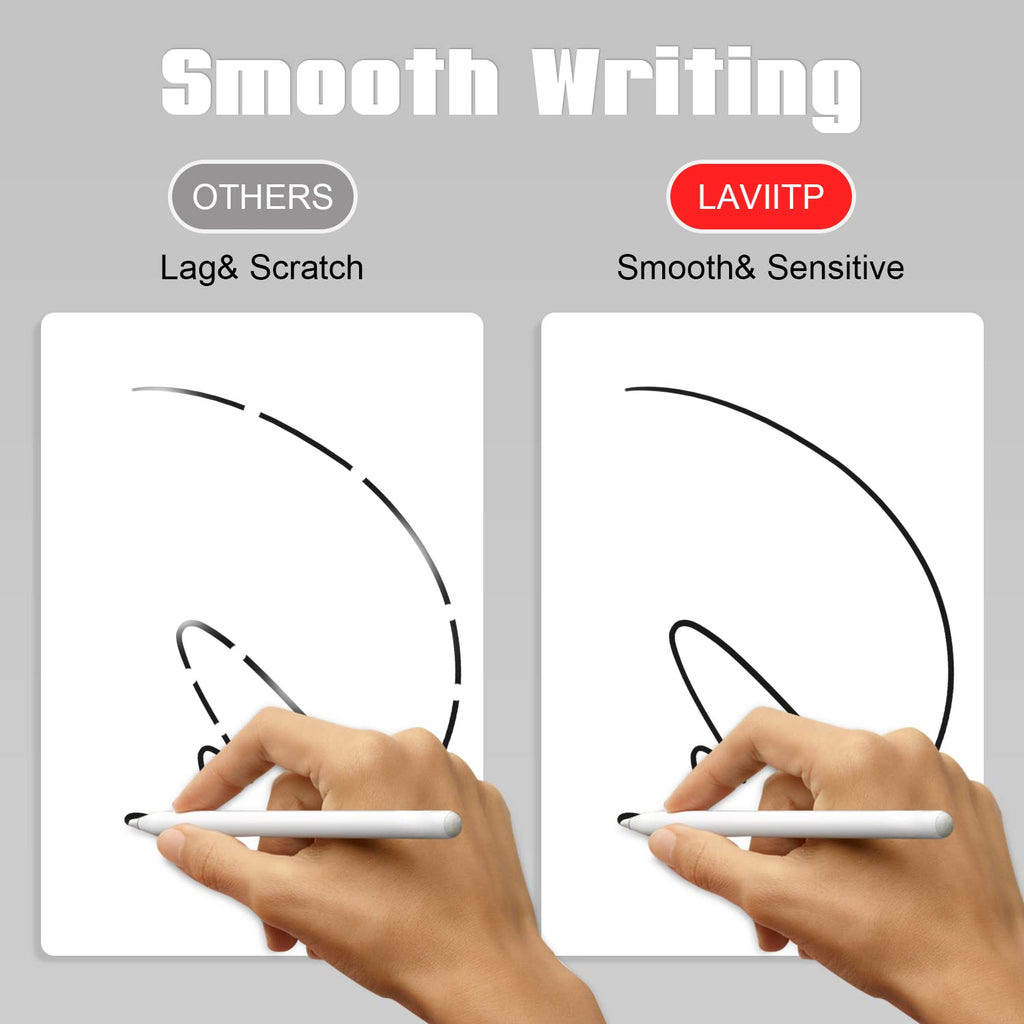 2 Pack Silicone Grip Sleeve with Pencil Tips and Nibs Cover, Black Grey R36731