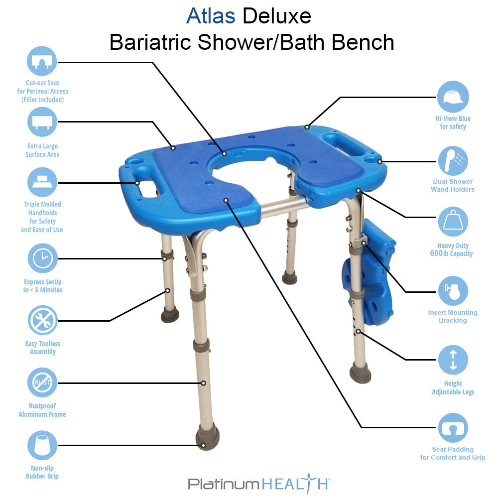 Heavy Duty Bath Bench A3236