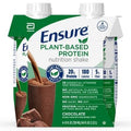 Plant Protein Nutrition Shakes Chocolate 11 Fl Oz Pack of 2 Z9194