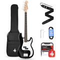 Electric Bass 4 Strings Full-Size Guitar Kit PB-Style Black E633790