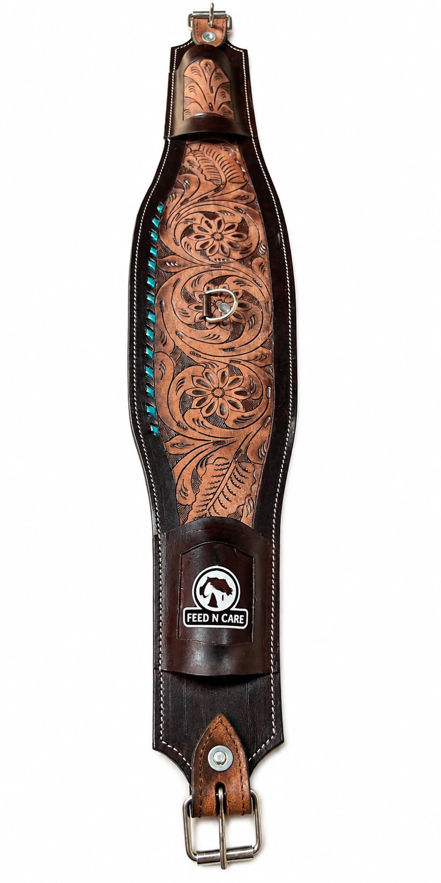 Leather Horse Saddle with Tack Set Y153