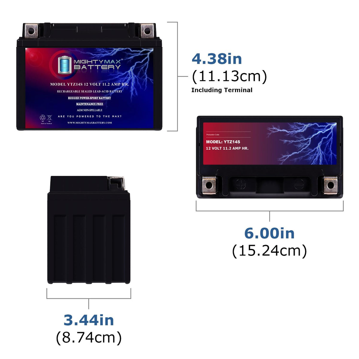 12V 11.2Ah Battery S930