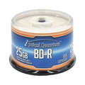 25GB 6X White Inkjet Printable Blu-ray Discs 50-Pack N51373
