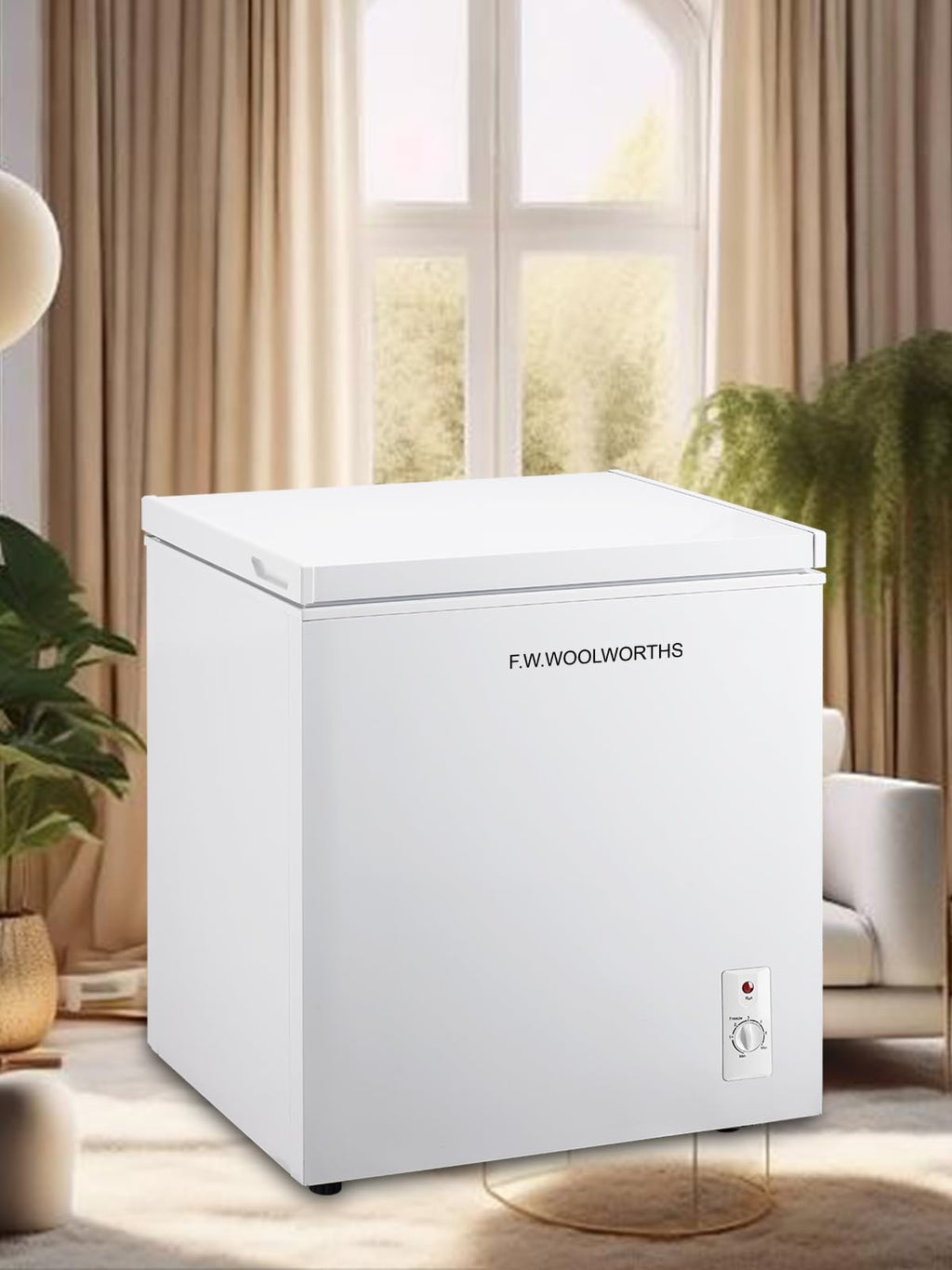7.0 Cu.Ft Chest Freezer with Removable Basket, White Q84408