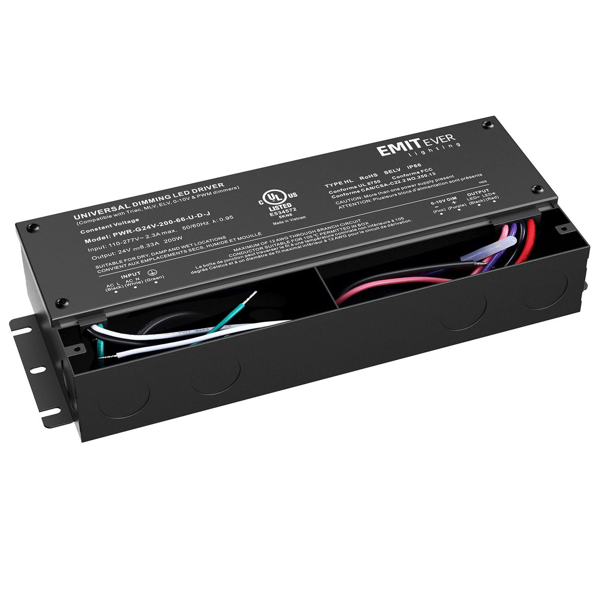 200W 24V Dimmable LED Driver F779