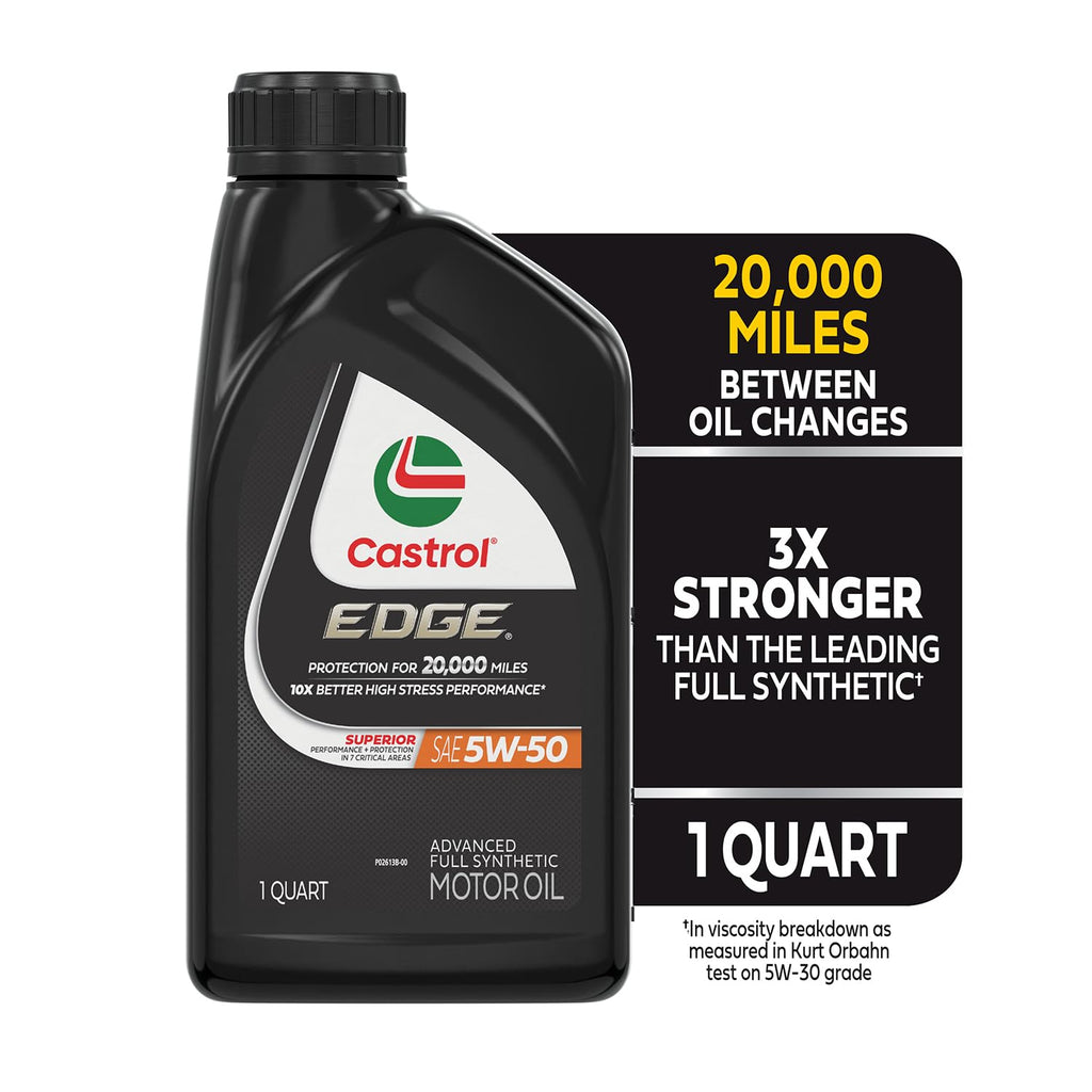 5W-50 Full Synthetic Motor Oil, 1 Quart, Pack of 6 V178859