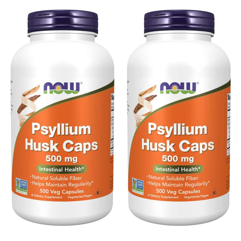 Psyllium Husk 500mg 500 Capsule 2 Pack L780