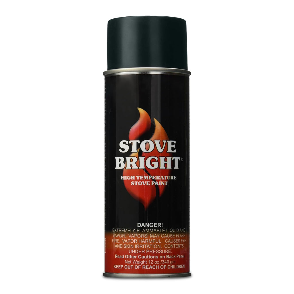 High Heat Resistant Satin Charcoal Black Spray Paint 12oz Can H7808