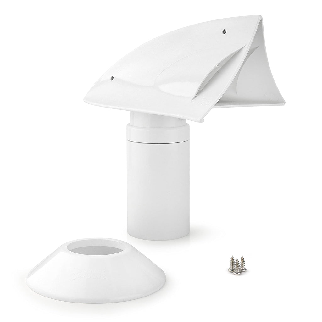 White 1 Pack RV Rotating Sewer Vent O599705