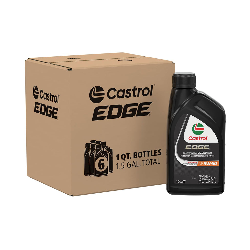 5W-50 Full Synthetic Motor Oil, 1 Quart, Pack of 6 V178859