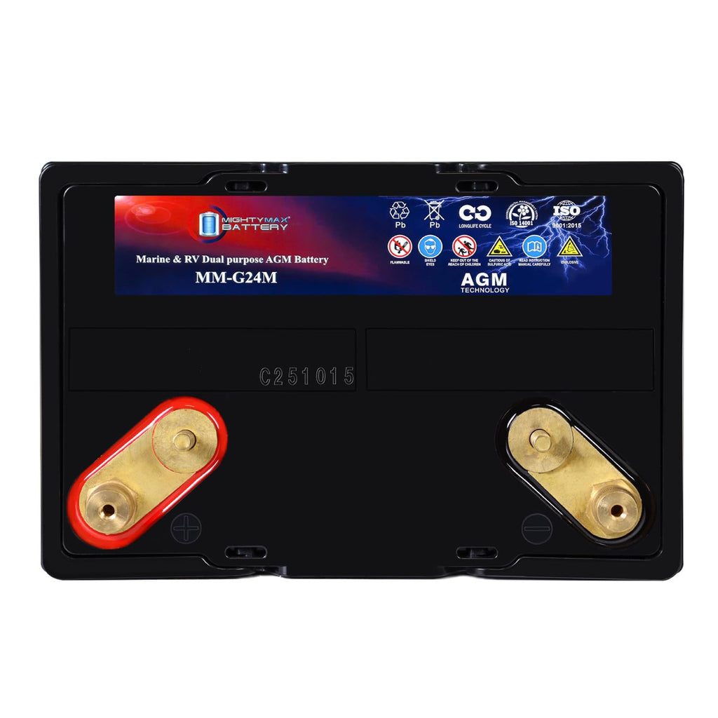 12V 90Ah Group Size 24M Deep-Cycle AGM Battery G17760