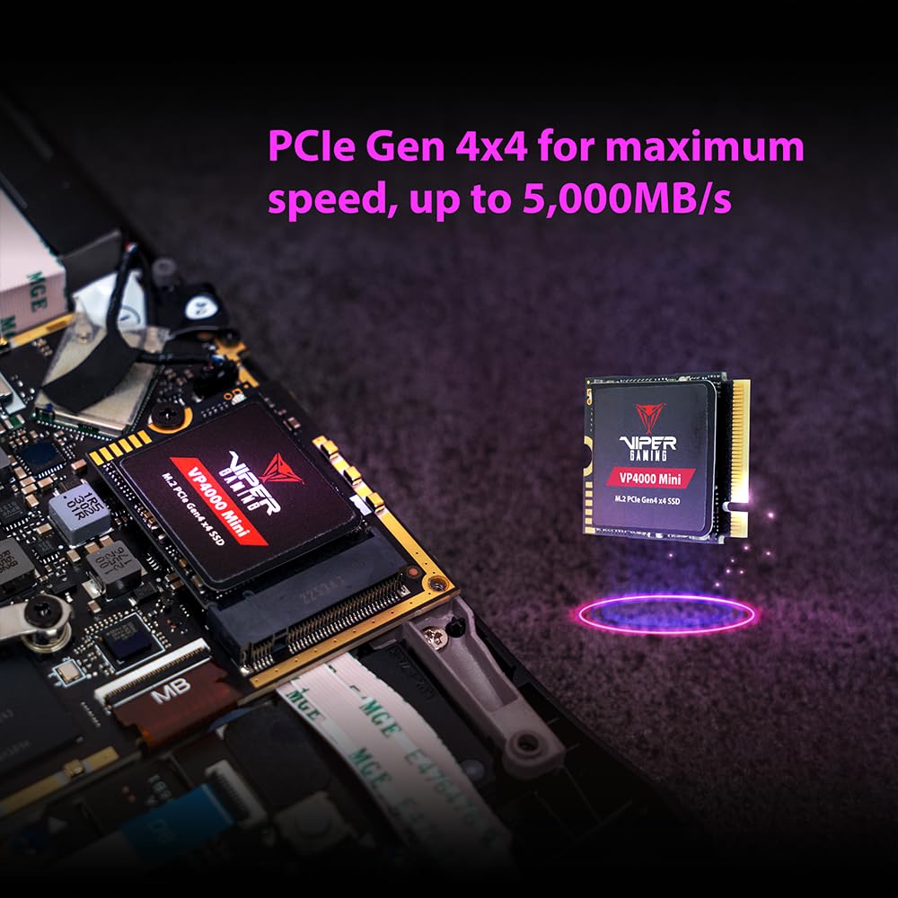 500GB PCIe Gen4 x4 M.2 2230 SSD A302423