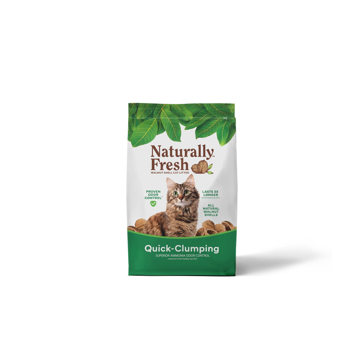 Walnut Shell Unscented Clumping Cat Litter 30 Lbs V84294