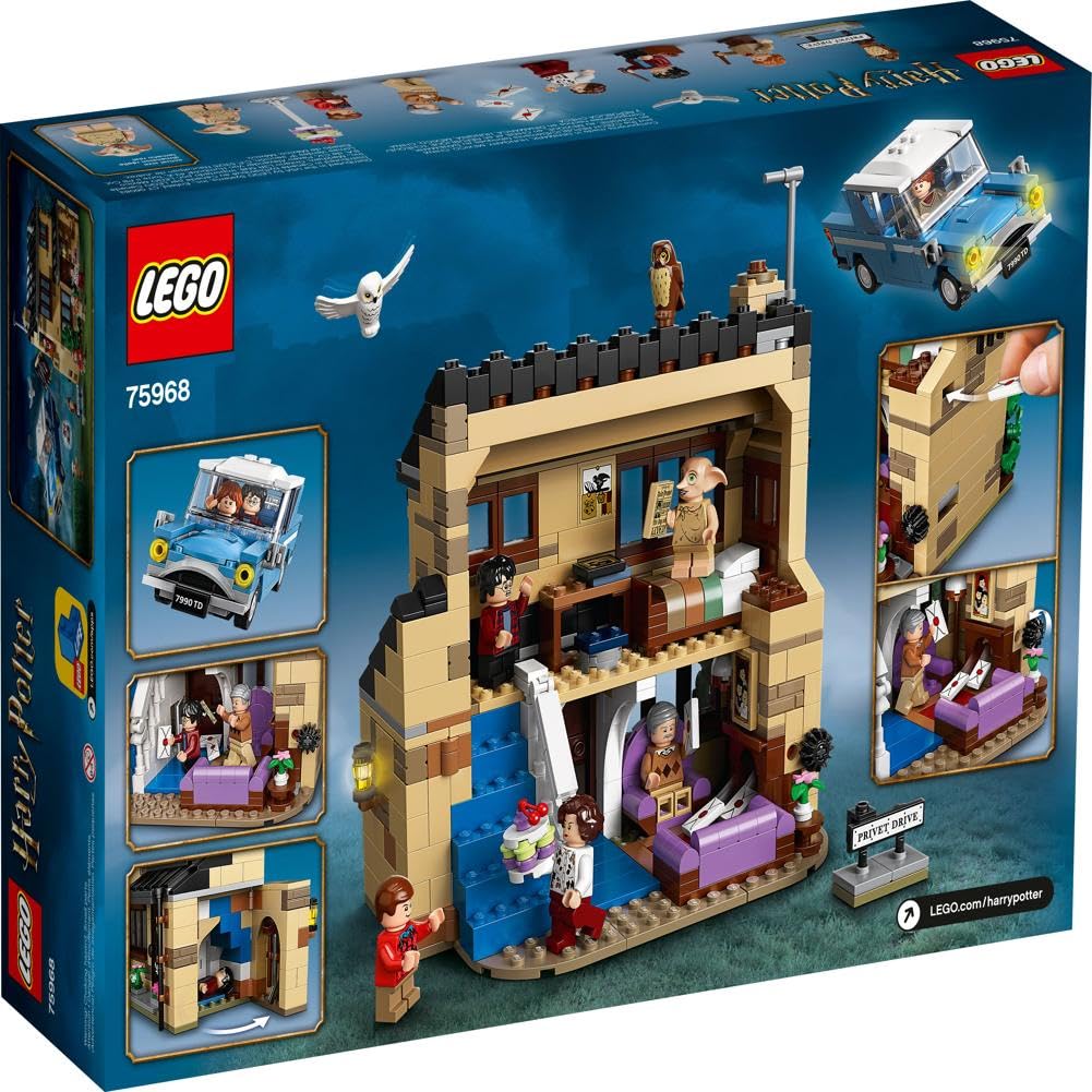 House and Flying Car Toy with Minifigures F819