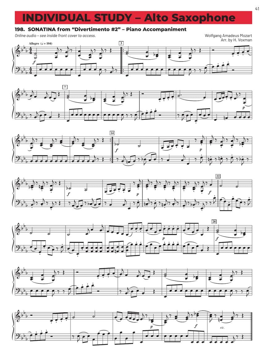Eb Alto Saxophone Book 2 A4088