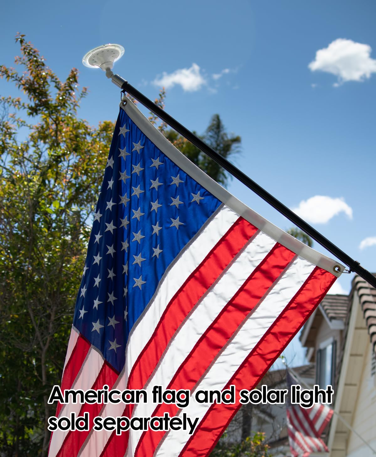 5 ft Heavy-Duty Aluminum Tangle Free Spinning Flag Pole G14570