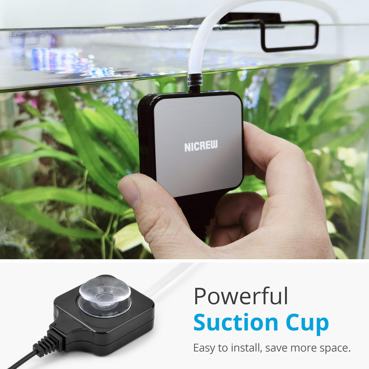 Nano Silent Aquarium Air Pump X82676