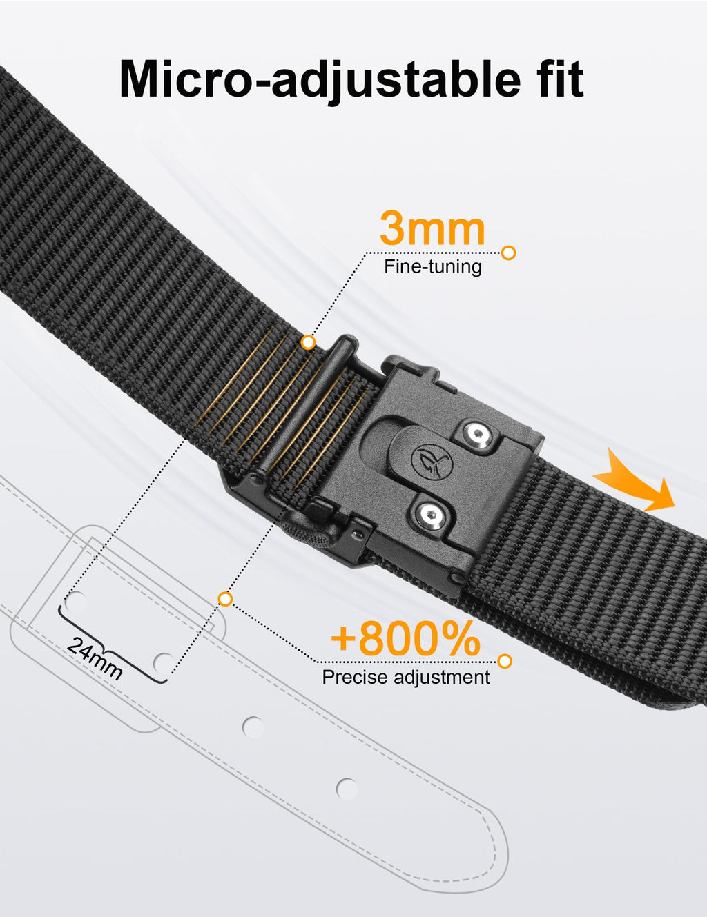 Men's 1.7" Tactical Belt R336886