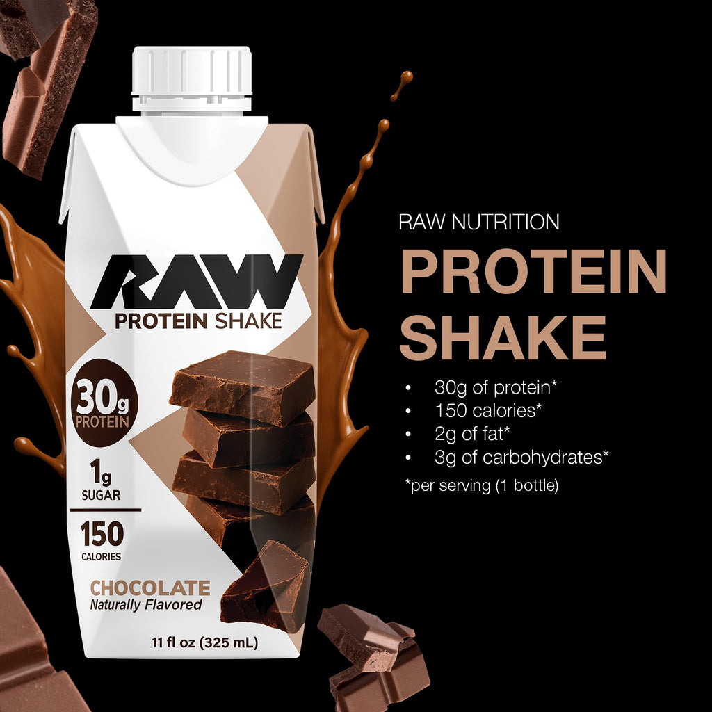 Chocolate Protein Shake 30g Whey 12 Fl Oz 12-Pack W824