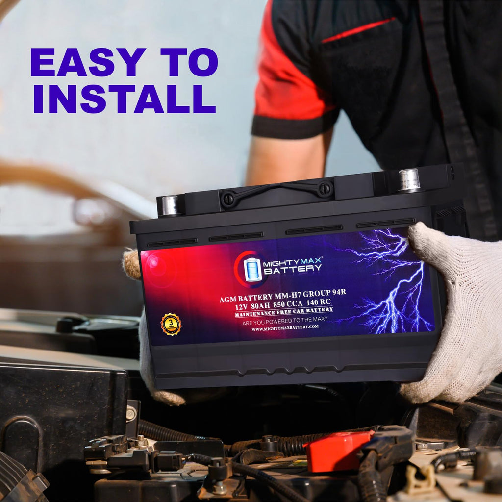 12V 80AH 850 CCA Replacement Battery I702906