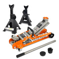 2.5 Ton Steel Floor Jack and 3 Ton Black Jack Stands J287