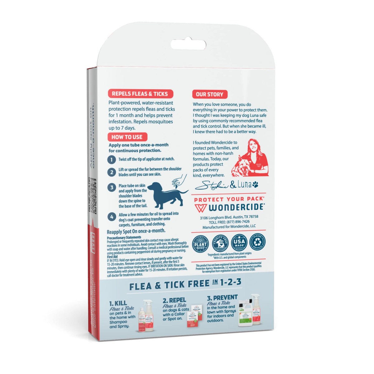 Flea Tick & Mosquito Dog Spot On Medium 3 Tubes of 0.10 oz E944826