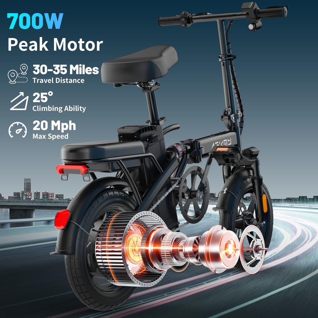 Folding Electric Bike 14" V4870