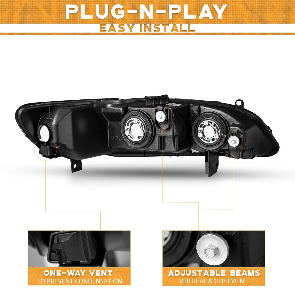 Headlight Assemblies Pair J32837
