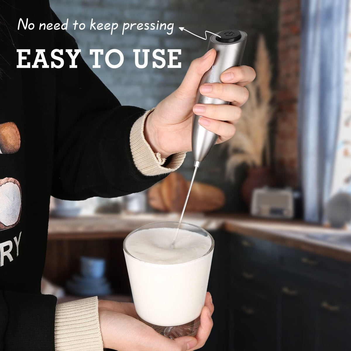 Handheld Electric Milk Frother C152135