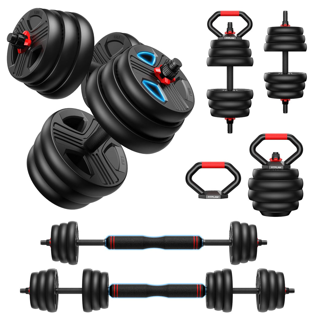 Adjustable 5 in 1 Dumbbell Set 20-90 lbs L4716