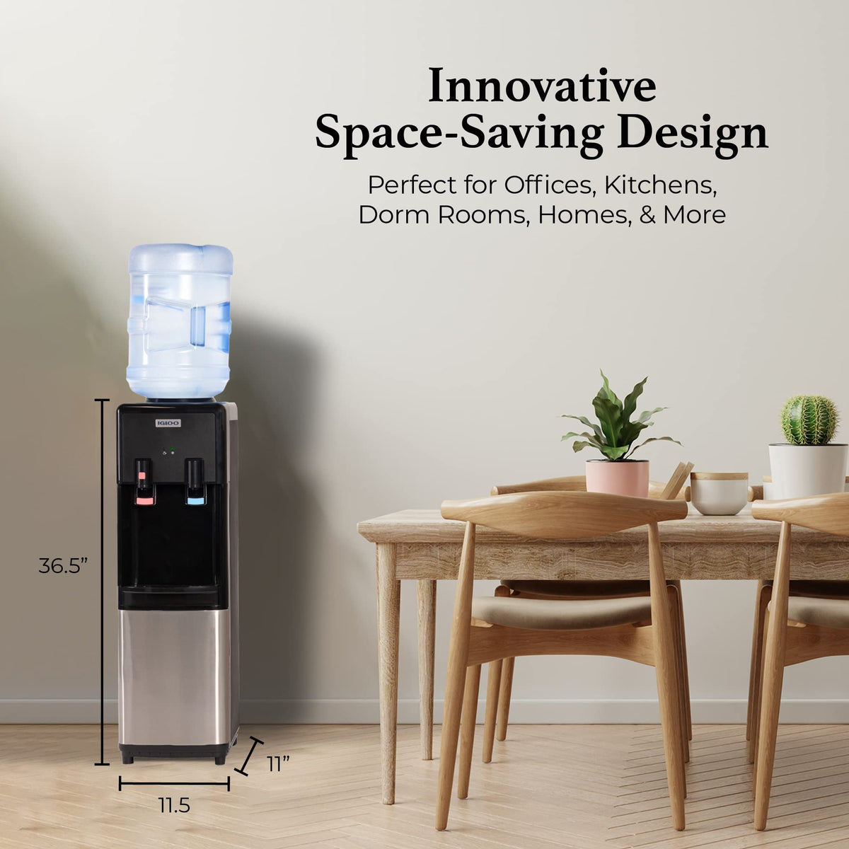 Top Loading Water Cooler with Hot Cold Settings V49125
