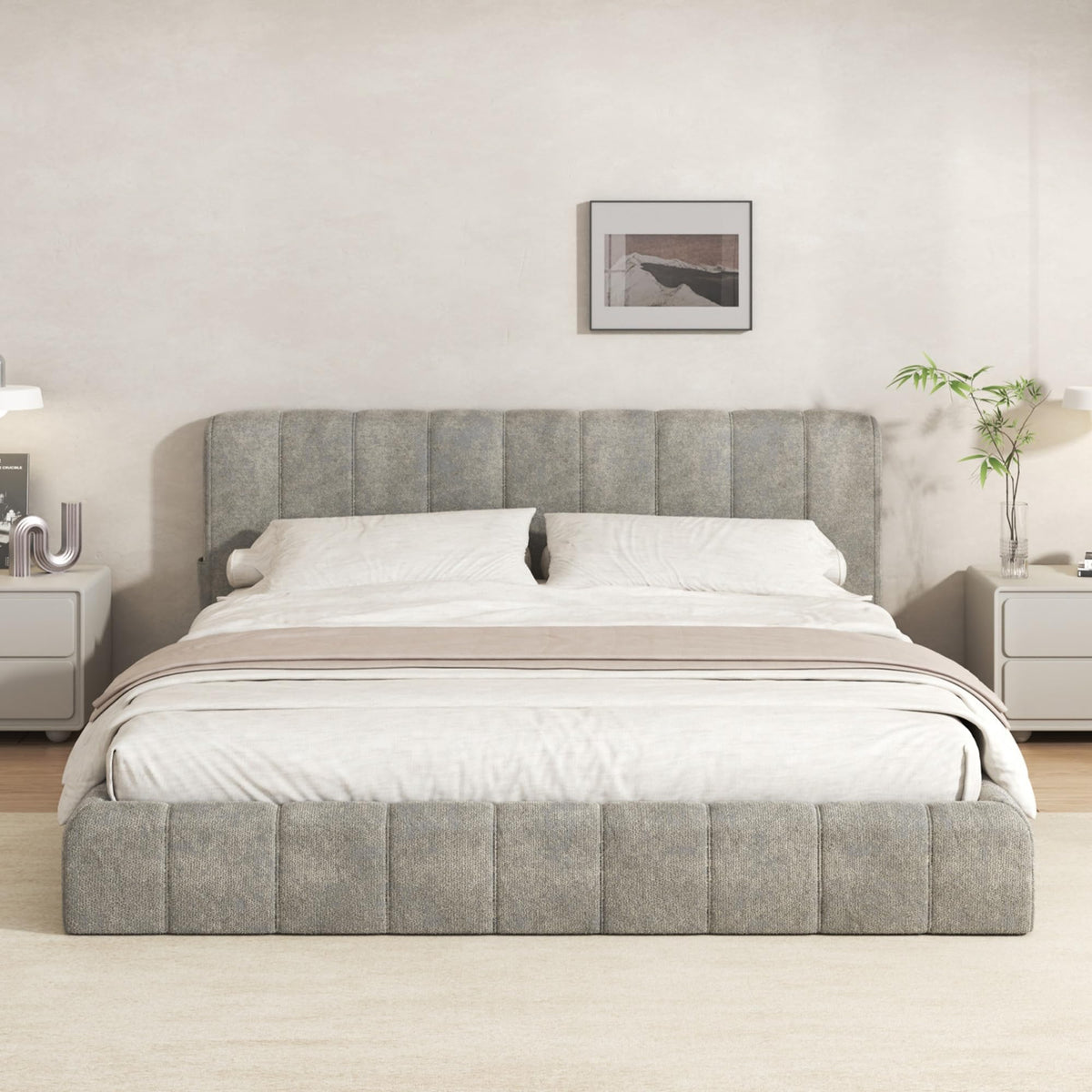 Queen Cloud Bed Frame Z1680