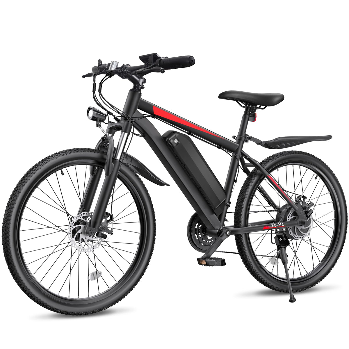 26" Electric Mountain Bike with 1000W Peak Motor Q732