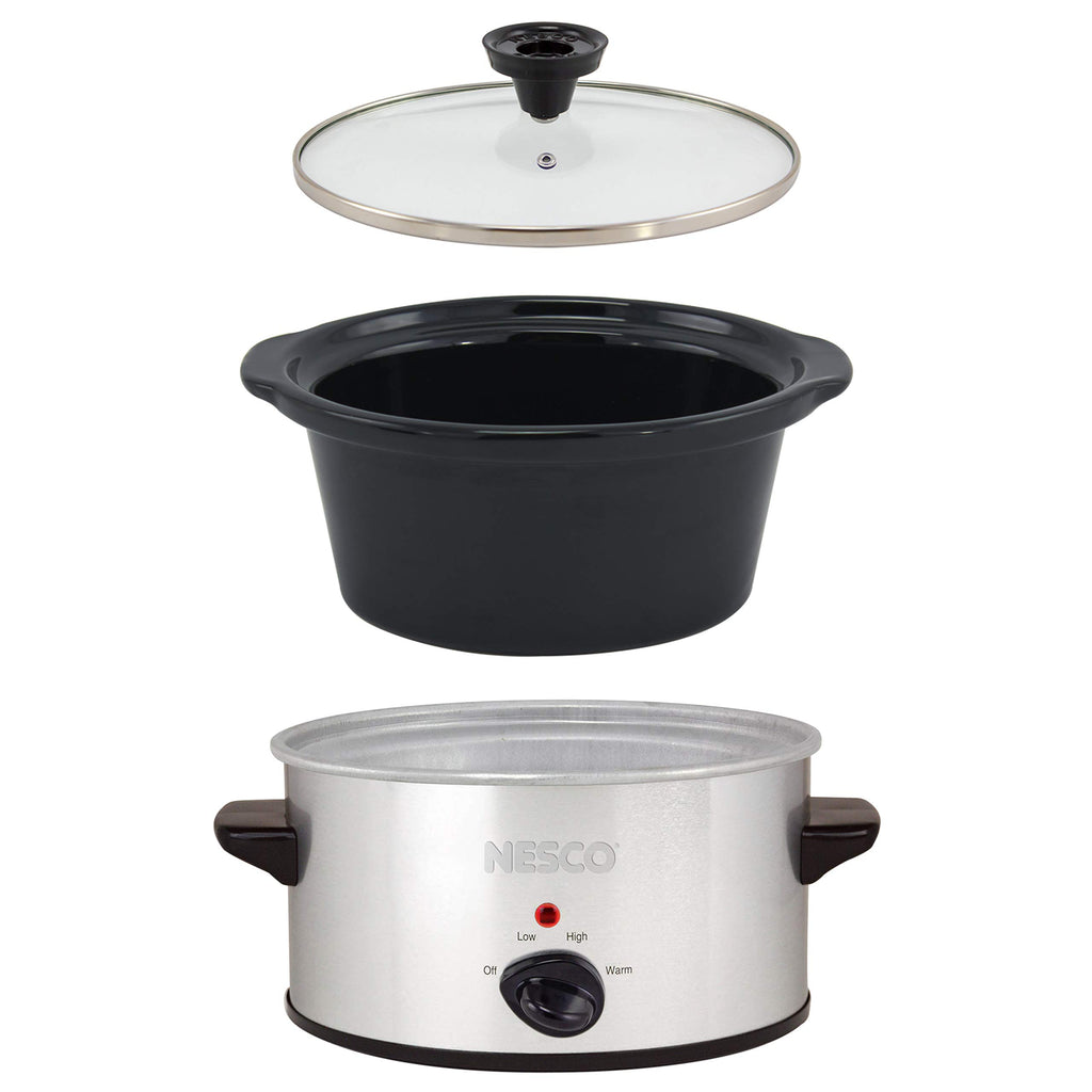 1.5 Quart Silver Slow Cooker D79408