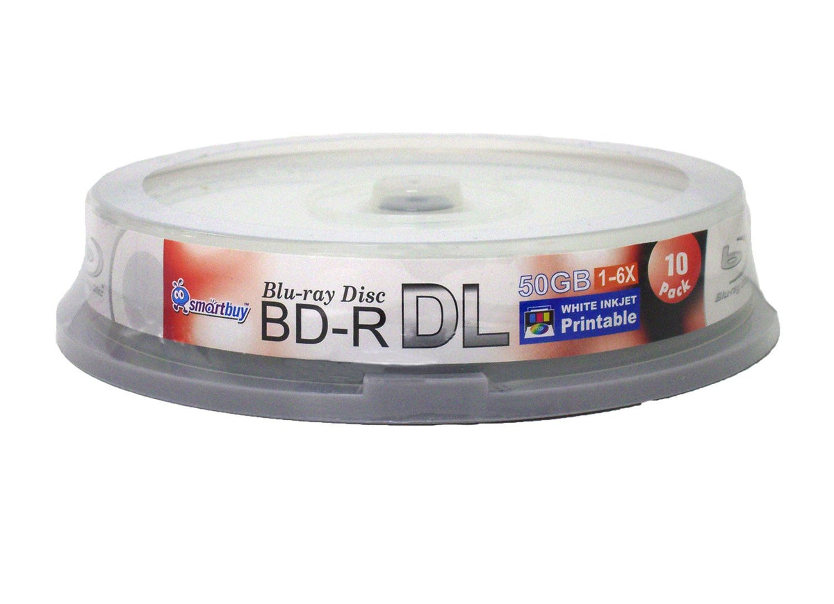 100 Pack White Inkjet Printable 50gb Blu-ray D462