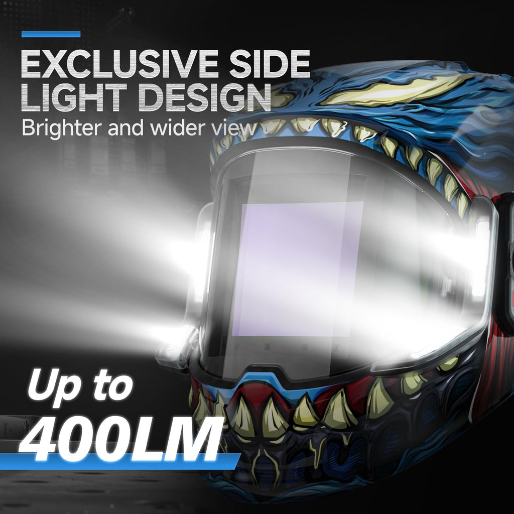 Auto Darkening Welding Helmet with Light M634230